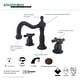 preview thumbnail 10 of 21, Heritage 8 in. Widespread Bathroom Faucet
