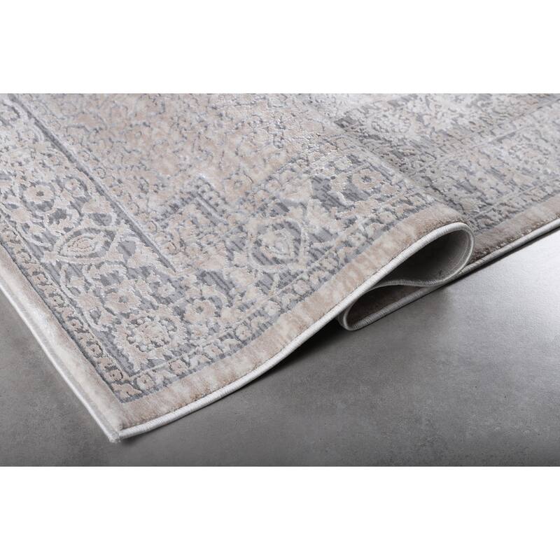 Ray Collection Modern Abstract Oriental Area Rug