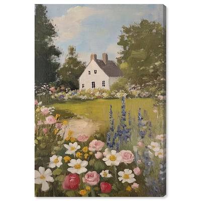 Floral Farmhouse I Canvas by Art Remedy, Gallery Wrapped