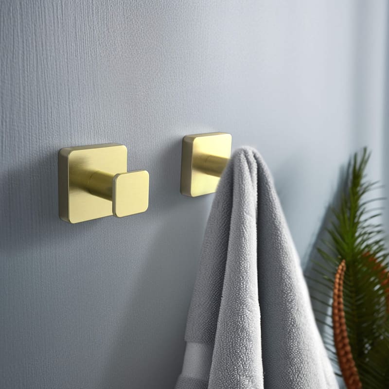 Blaze Bathroom Towel & Robe Hook 3 Count