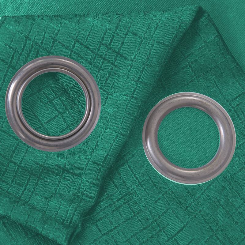 Lynx Matte Embossed Room Darkening Grommet Panel 84" - (1x) 52 x 84 in.