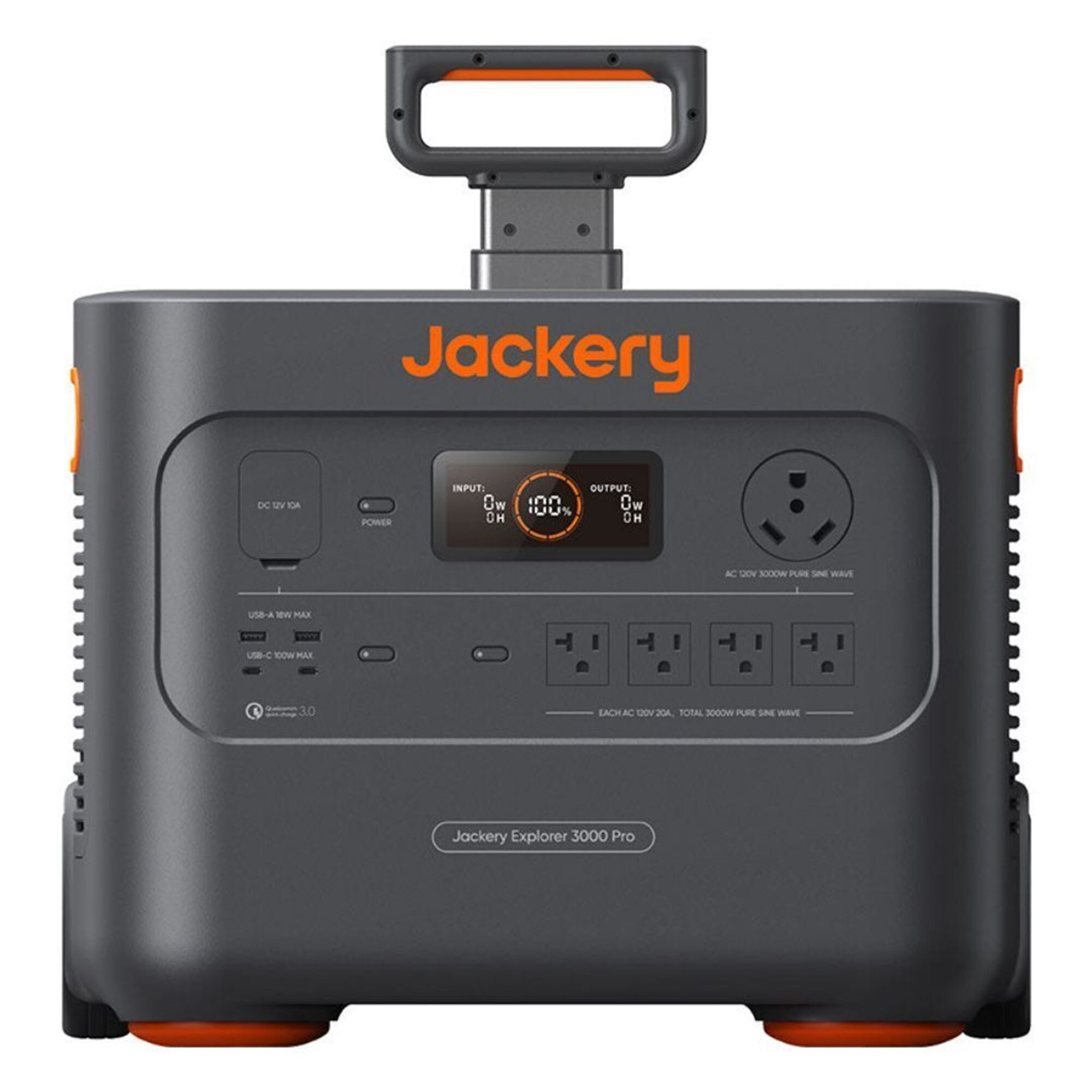 Jackery - Explorer 3000 Pro Portable Power Station with SolarSaga