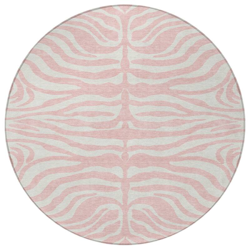 HomeRoots Animal Print Transitional Rectangle Outdoor Rug