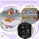 preview thumbnail 9 of 8, Gymax Kids Wooden Grocery Store Playset w/ Realistic Checkout Counter