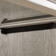 preview thumbnail 5 of 23, GDFStudio - Brookline Modern Storage Glass Display Cabinet with Flip-Up Glass Doors and 4-Tier Shelving