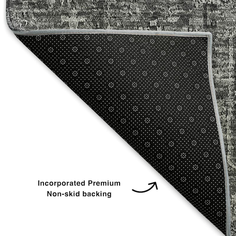 Premium Washable Super Soft Vintage Traditional Mayfield Rug