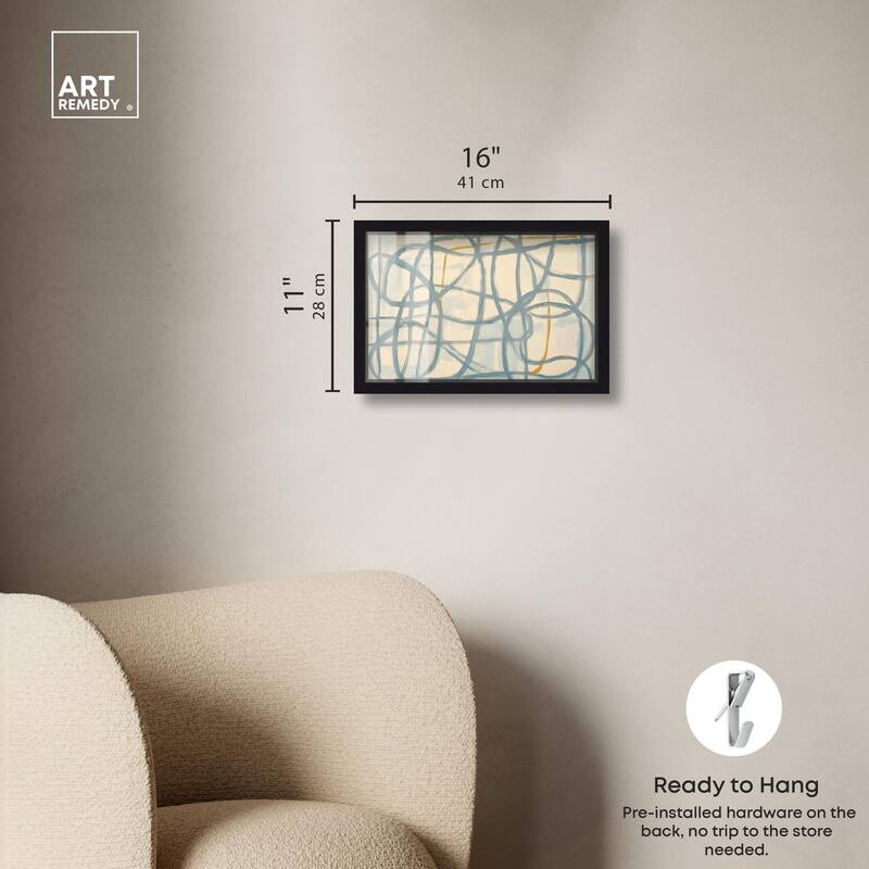 Unbroken Line II Shadowbox by Art Remedy