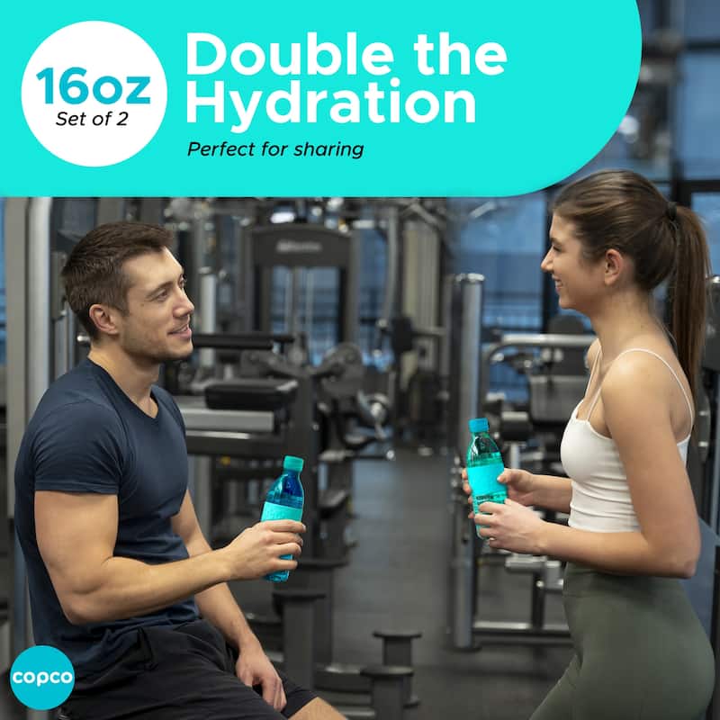 Copco Hydra Tritan Water Bottle Set of 2 BPA Free