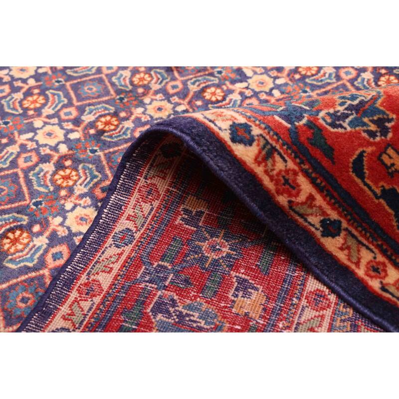 ECARPETGALLERY Hand-knotted Anadol Dark Navy Wool Rug - 4'7 x 6'8