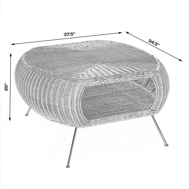 Butler Coralitta Rattan Coffee Table