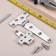 preview thumbnail 4 of 6, Heavy Duty t Hinges, Marine Grade t Hinge Stainless Steel Boat Hinges Cast Strap Hinge with Screws for Boat Hatch - 4" x 2"