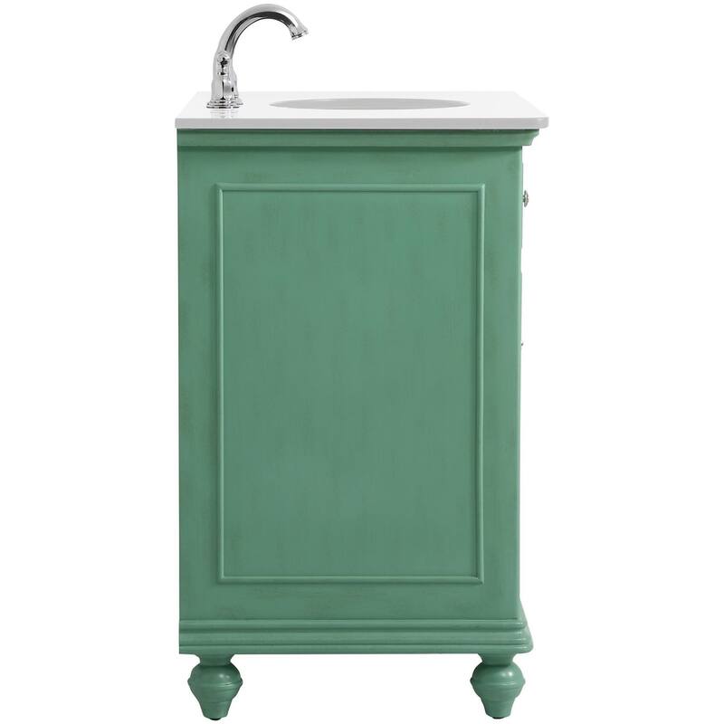 Elegant Lighting VF12336-VW Otto 36" Free Standing Single Basin Vanity