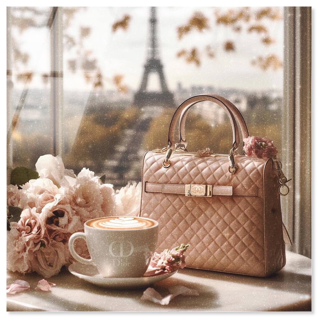 Glam by the Window Paris Acrylic by Art Remedy, Ready to Hang