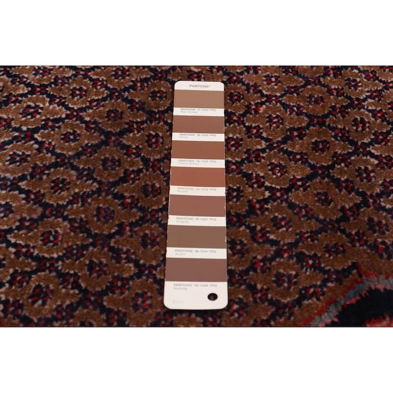 ECARPETGALLERY Hand-knotted Anatolian Vintage Brown, Red Wool Rug - 5'2 x 8'9