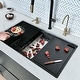 preview thumbnail 33 of 63, Undermount 33" Workstation Single-Bowl Stainless Steel Kitchen Sink