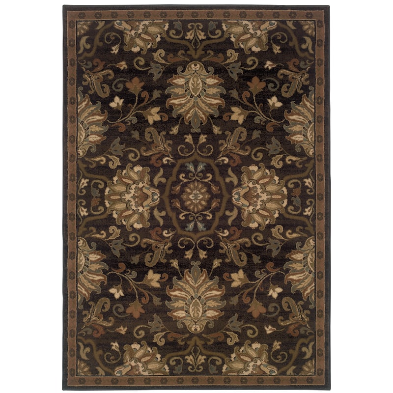 Style Haven Hearthstone Traditional Area Rug--