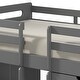 preview thumbnail 8 of 9, Wooden Twin Size Loft Bed with Built-in Drawers and Built-in Bookshelf and Chest For Home