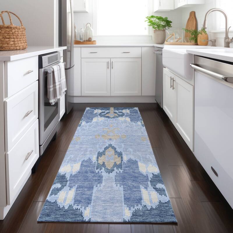 Machine Washable Indoor/ Outdoor Chantille Global Boho Rug