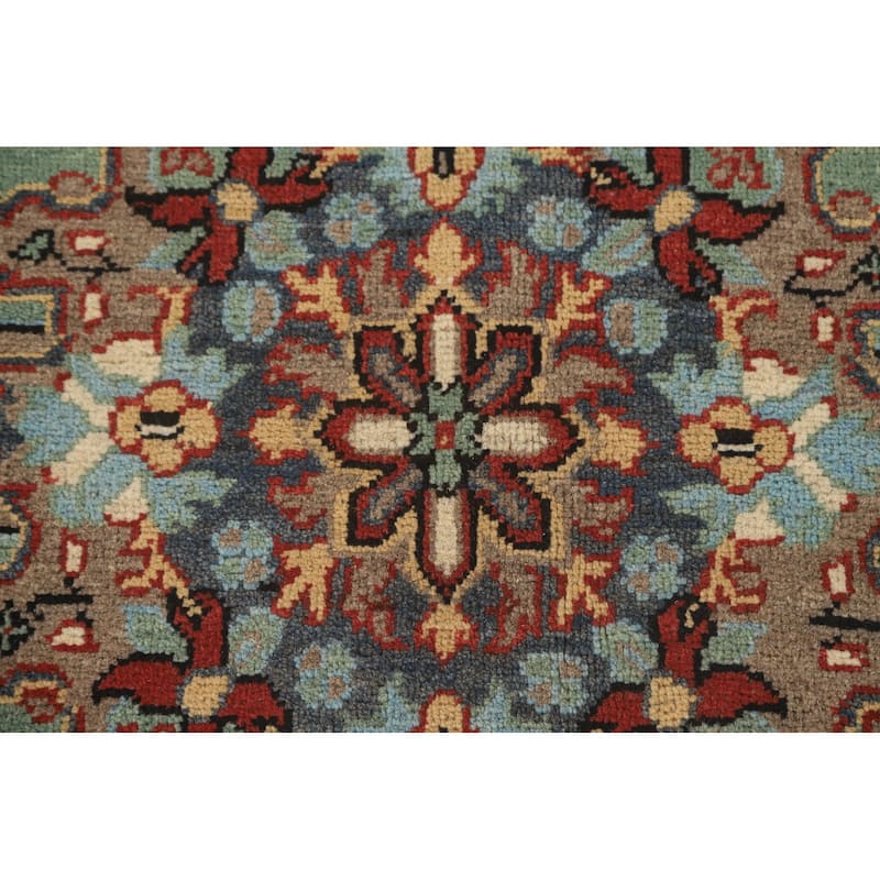 Garden Design Kazak Oriental Area Rug Handmade Wool Carpet - 6'7" x 10'1"