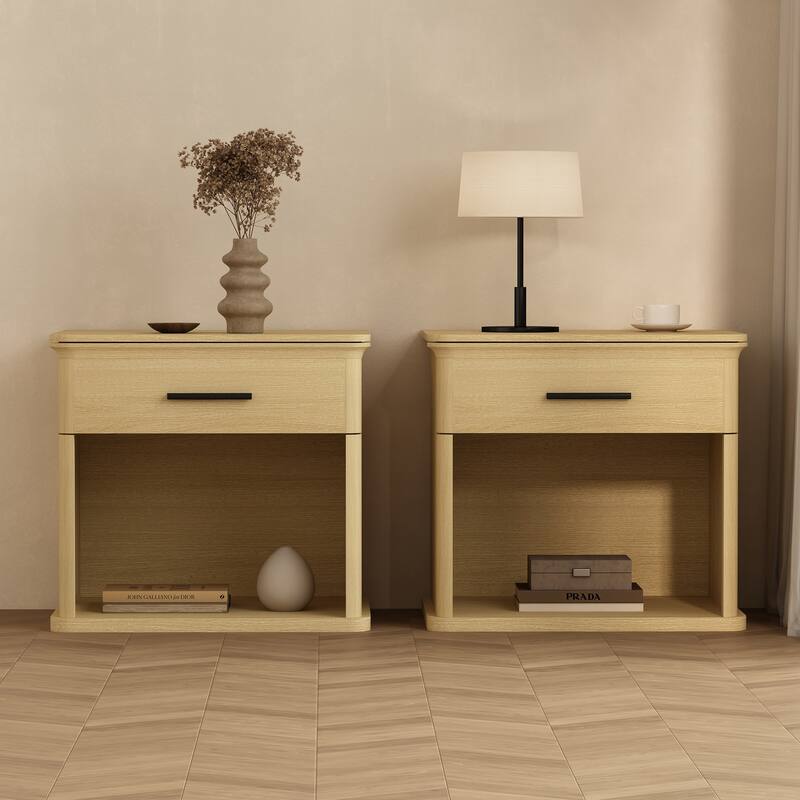 Clifford 1 Drawer Bedroom Nightstand