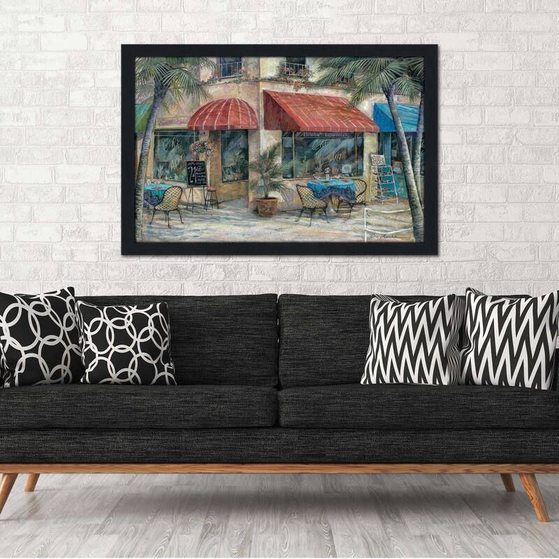 "Cafe of the Arts" by Ruane Manning Print on Acrylic