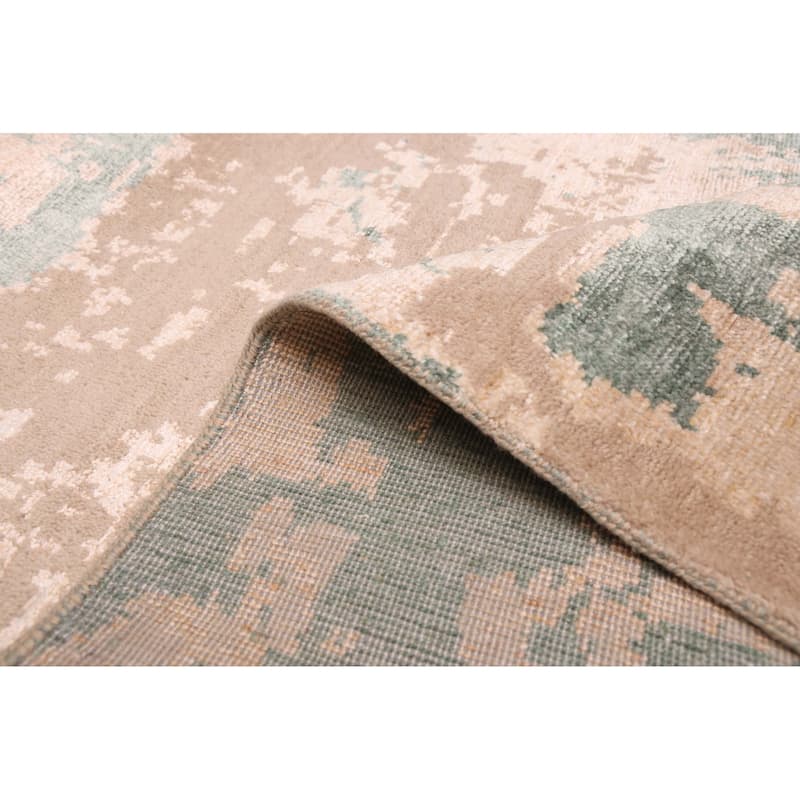 ECARPETGALLERY Hand-knotted Legacy Brown Silk, Wool Rug - 8'11 x 12'2