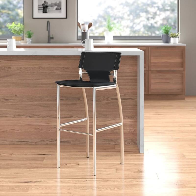 Venice Stool (26") (set of 2) - Black