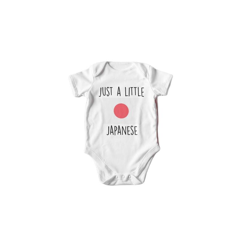 Japan - Baby Boy Girl Clothes Infant Bodysuit Funny Cute Newborn - White - 3-6M