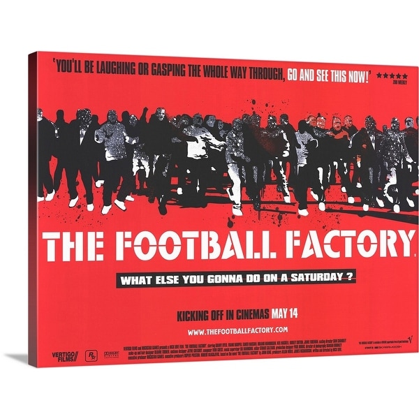 "The Football Factory (2004)" Canvas Wall Art