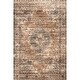 preview thumbnail 2 of 12, Nuloom Karrigan Medallion SplashGuard Machine Washable Area Rug