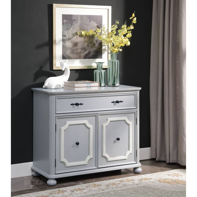 Versatile Double-Door Cabinet with Storage Drawer for Organized Living