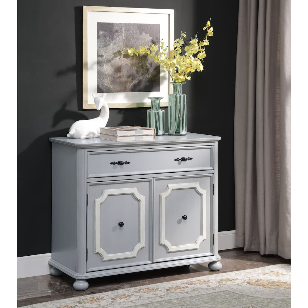 Versatile Double-Door Cabinet with Storage Drawer for Organized Living