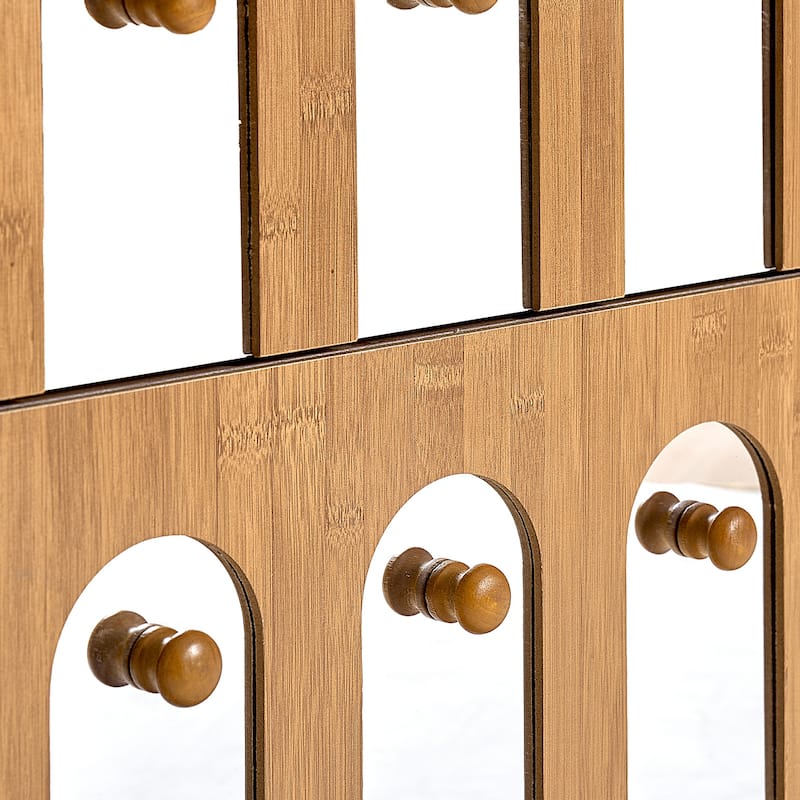 26" Tall Modern Nightstand with Charging Station, 23.75" Wide Wood Bedside Table /2 Storage Drawers