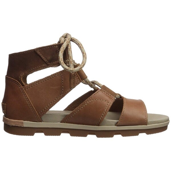 sorel women's torpeda lace ii flat sandal
