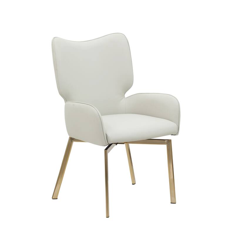 Somette Contemporary Arm Chair w/ Memory Swivel - 2 Per box