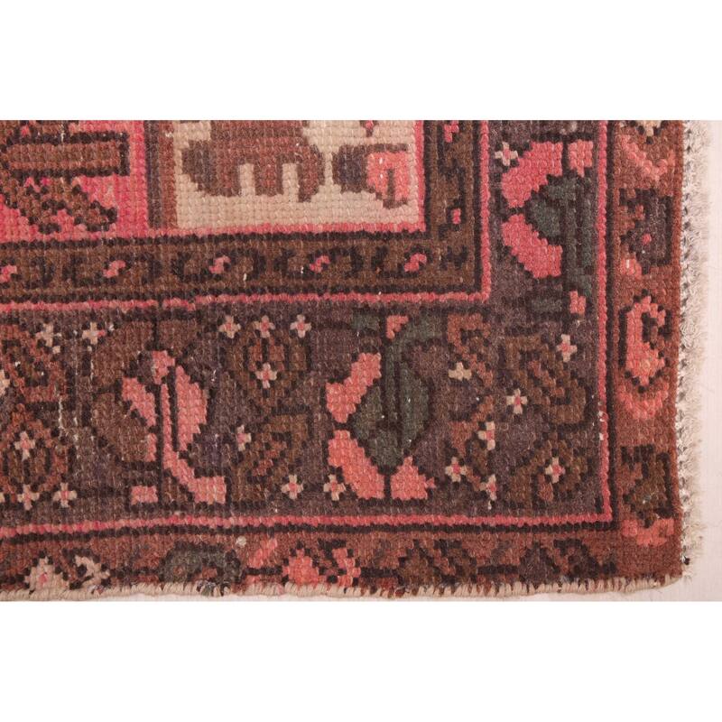 ECARPETGALLERY Hand-knotted Antalya Vintage Pink Wool Rug - 2'10 x 4'7