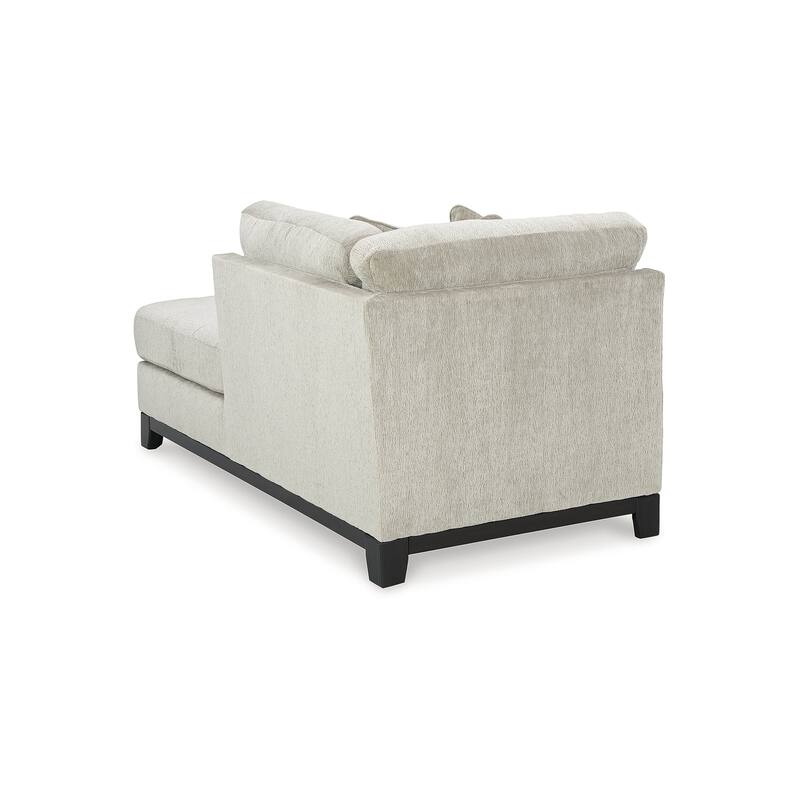 Signature Design by Ashley Maxon Place Light Gray 3-Piece Sectional with Chaise - 140" W x 100" D x 37" H