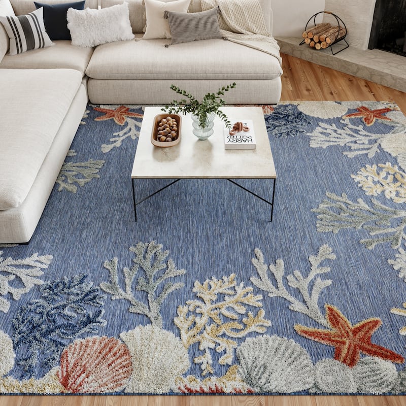 Nourison Suncoast Indoor/Outdoor Nature Area Rug
