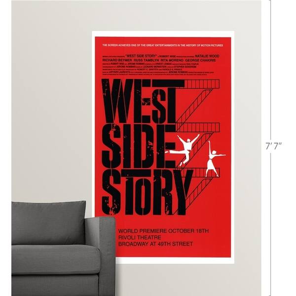 Shop West Side Story Broadway 1957 Poster Print Overstock