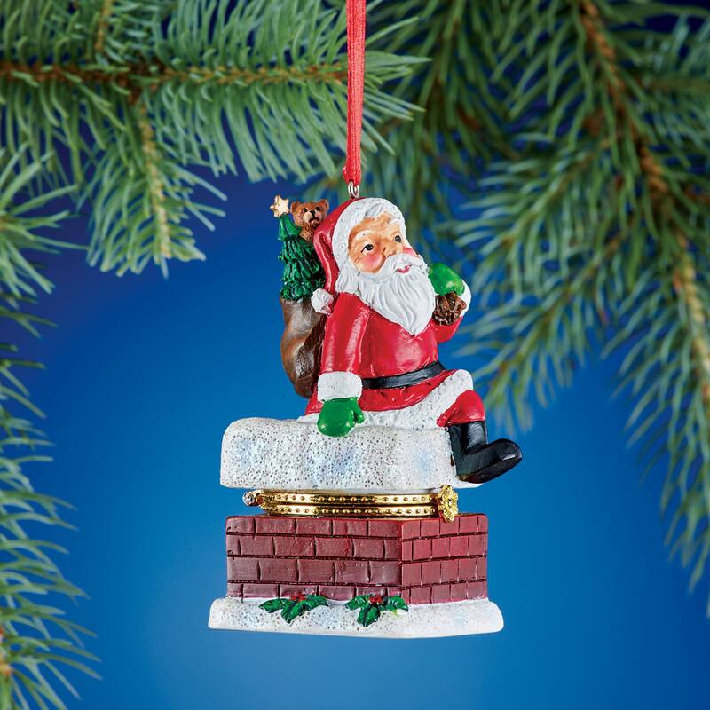 Hand Painted Trinket Ornaments for Small Gifts - One Size - Green