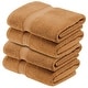 preview thumbnail 61 of 140, Superior Egyptian Cotton Pile Heavyweight Bath Towel Set of 4