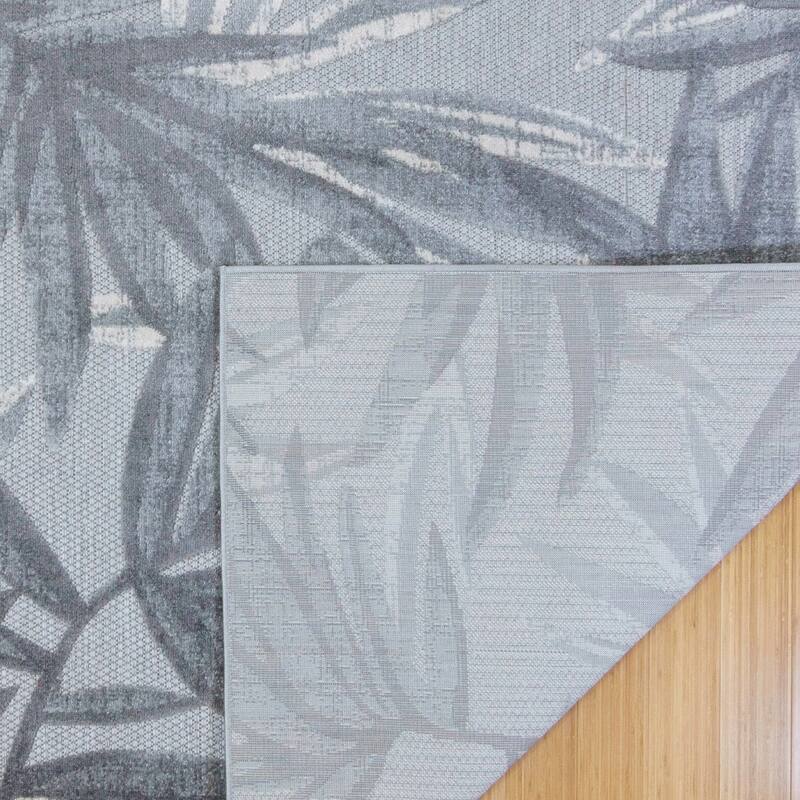 Gertmenian Kalari Modern Bold Multicolored High-Low UV Protected Polypropylene Woven Indoor/ Outdoor Area Rug Collection