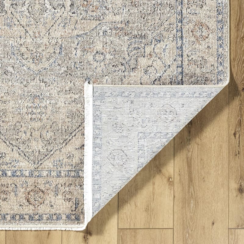 Galey Alix x Livabliss Maria Elena I Vintage Medallion Area Rug