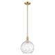 Option Clear Water Glass / Champagne Bronze