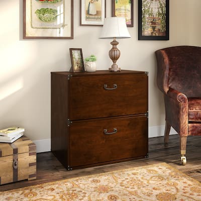Ironworks File Cabinet from kathy ireland Home by Bush Furniture