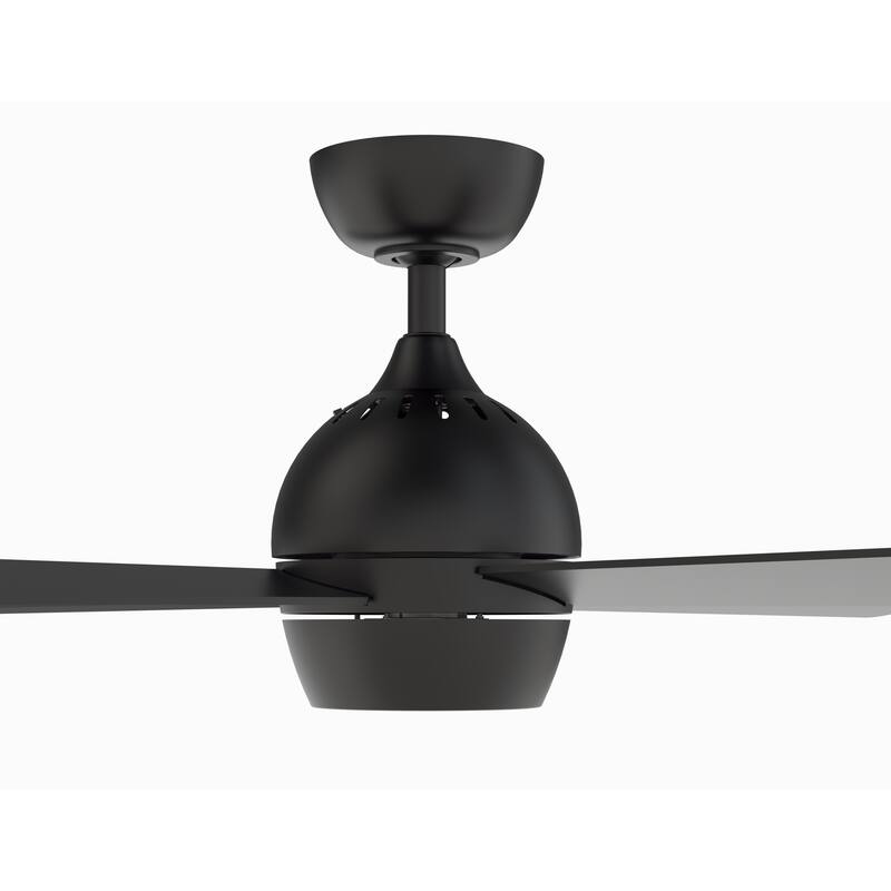 Kwad - 52 inch - Black with Black Blades and LED Light Kit