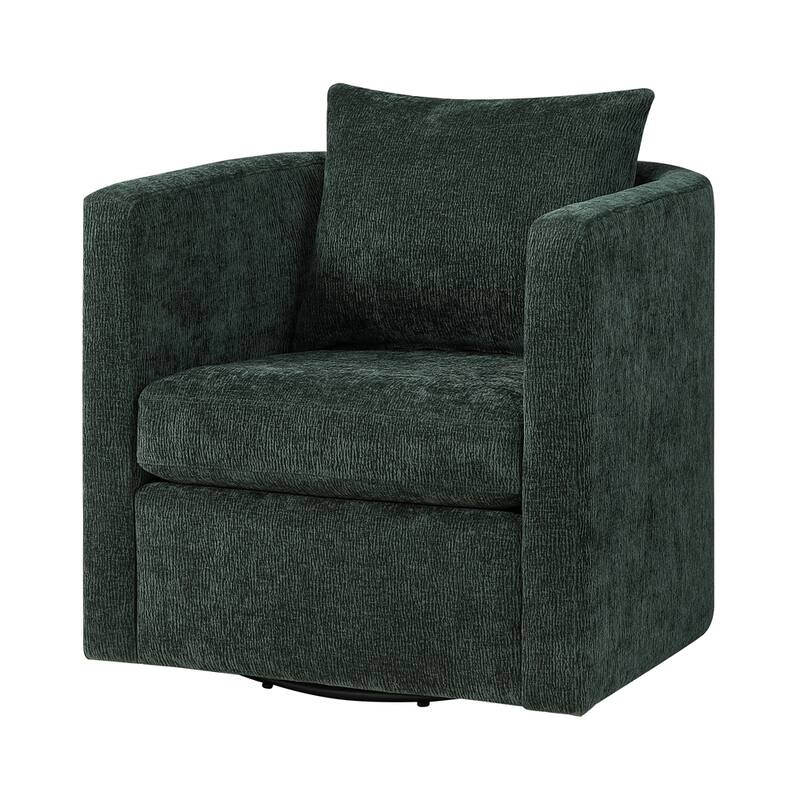 Sutton Performance Swivel Barrel Chair