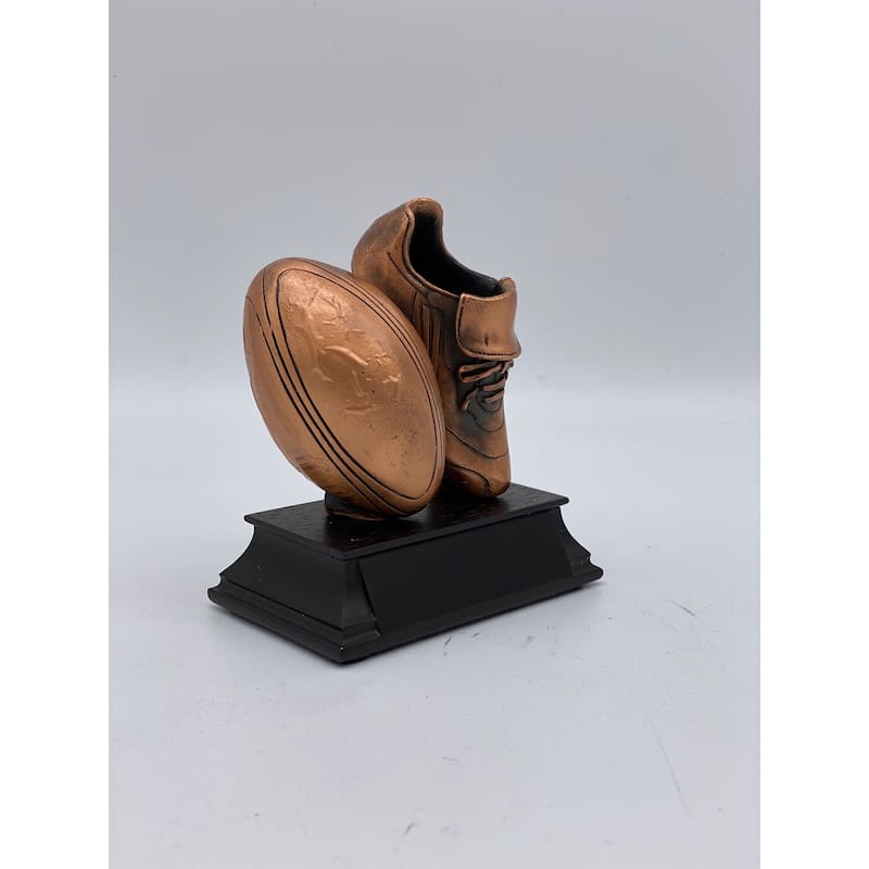 Bronze Football and Cleat