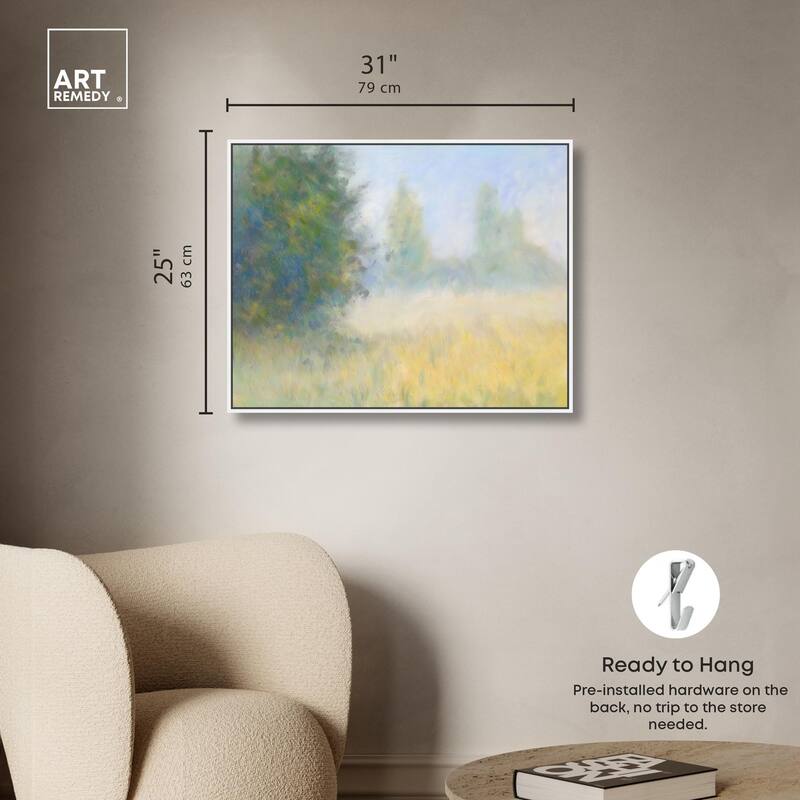 Faded Horizon II Canvas by Art Remedy
