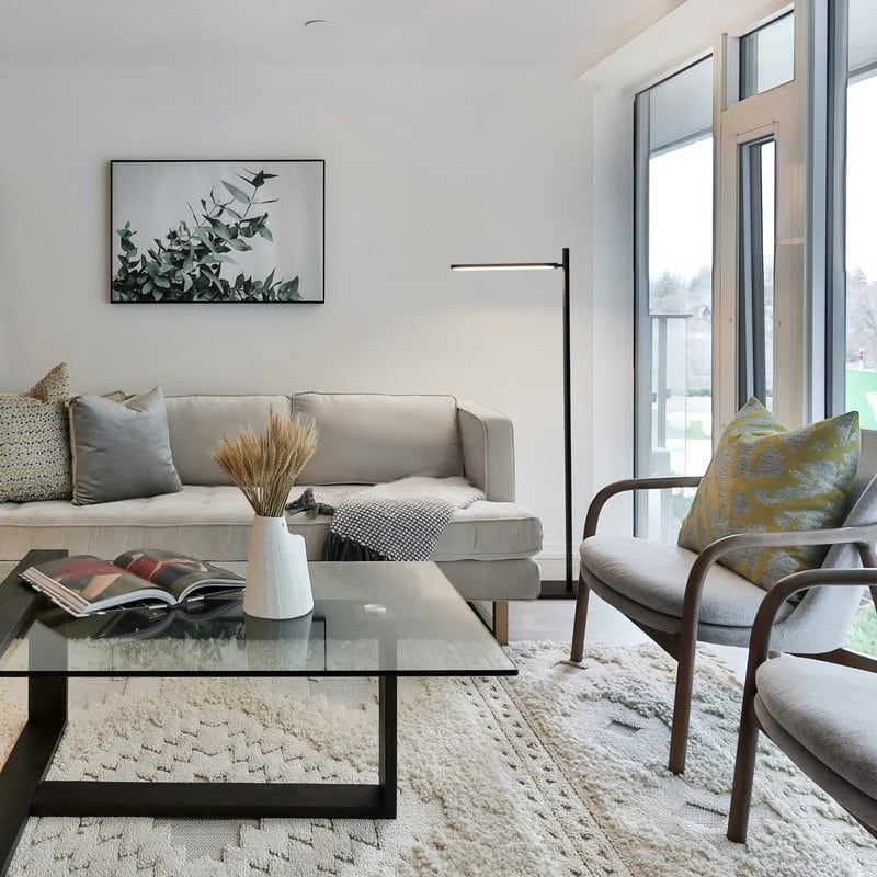 Brightech Linden LED Classic Matte Black Modern Industrial Arc Dimmable Super Bright Floor Lamp with 360º Adjustable Head